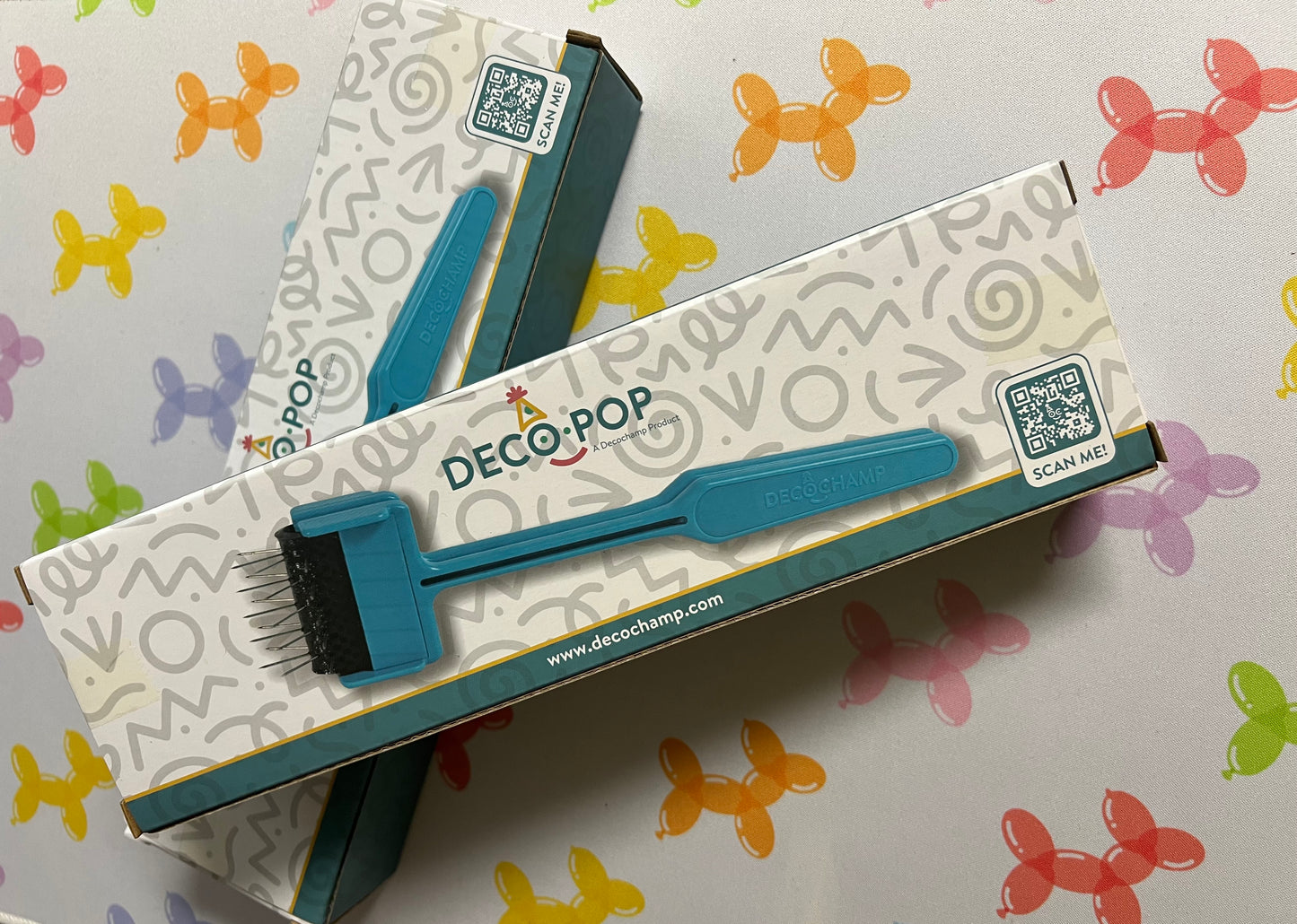 Deco Pop Deco Popper Tool Balloon (No Returns) Original Turquoise