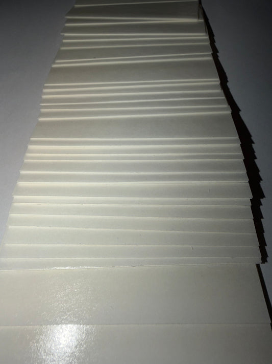 30 (strips pieces) ProTape UGlu Balloon Dashes 1" X 3" 30 Strip Pieces Final Sales High-Quality Adhesive Strips for Party Decorations