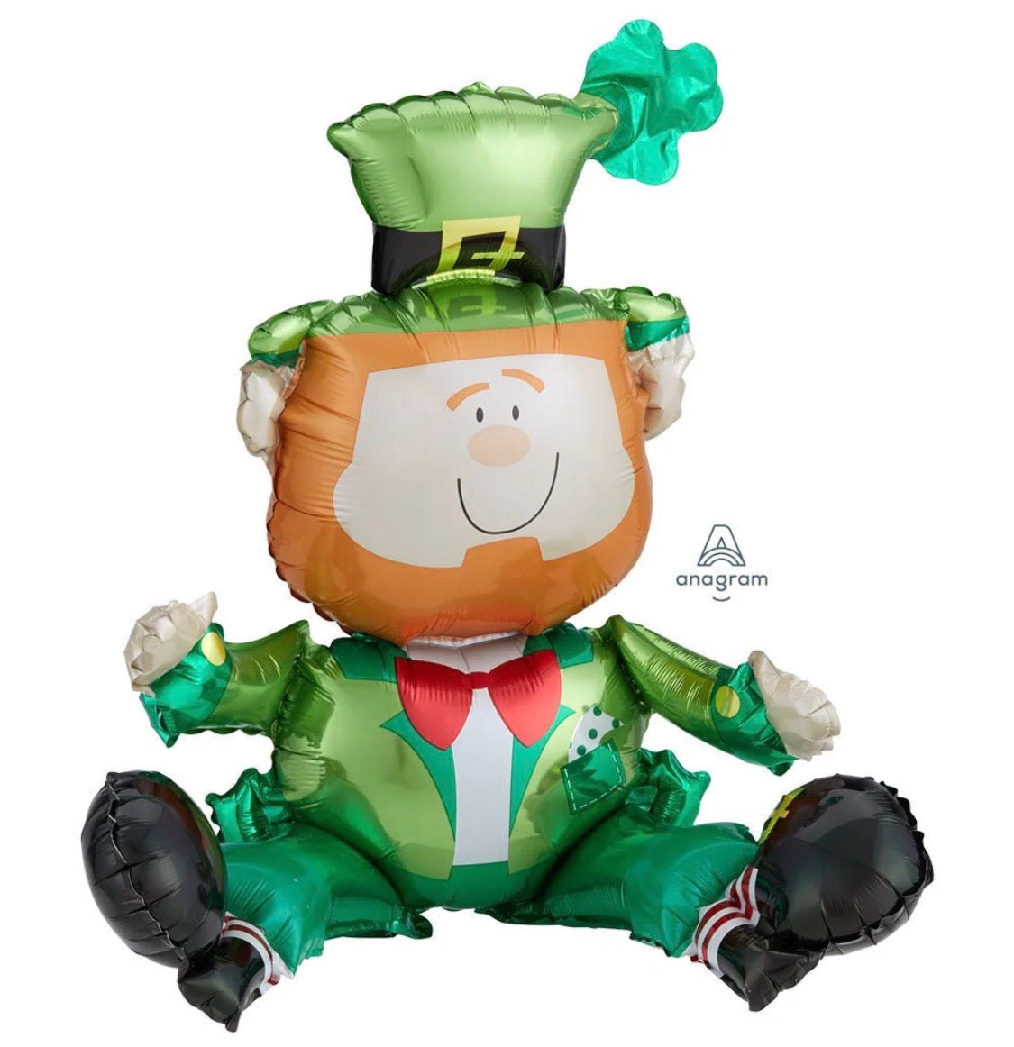 St. Patrick's Day - 22-inch sitting Balloon aluminum foil Anagram balloon, multicolor