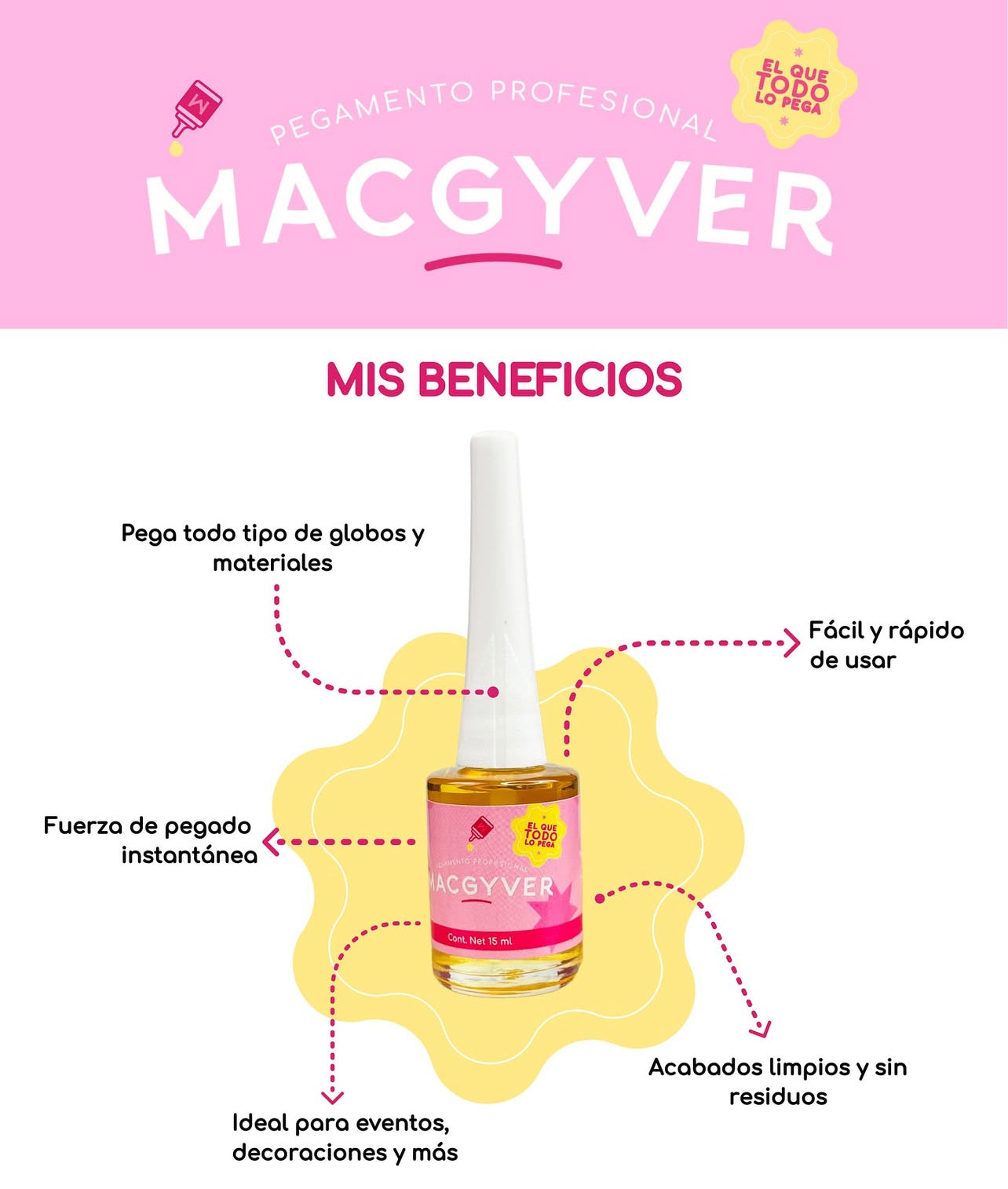 Macgyver Balloon Glue