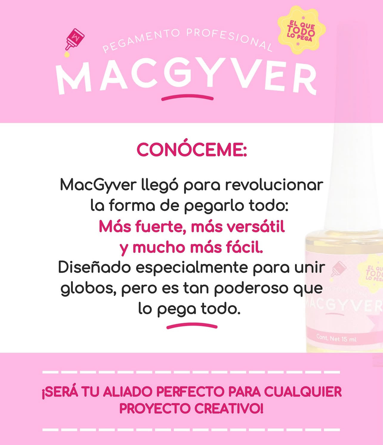Macgyver Balloon Glue