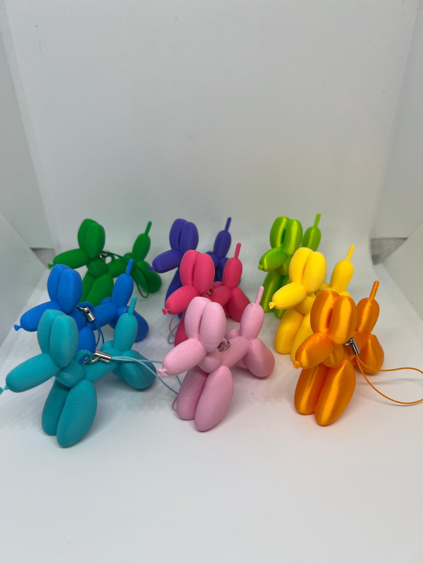 🎈 Balloon Dog Keychain