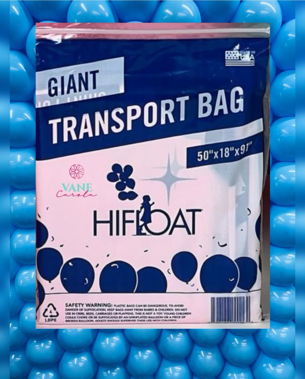 HI-FLOAT GIANT BALLOON TRANSPORT BAG! (NO RETURNS)