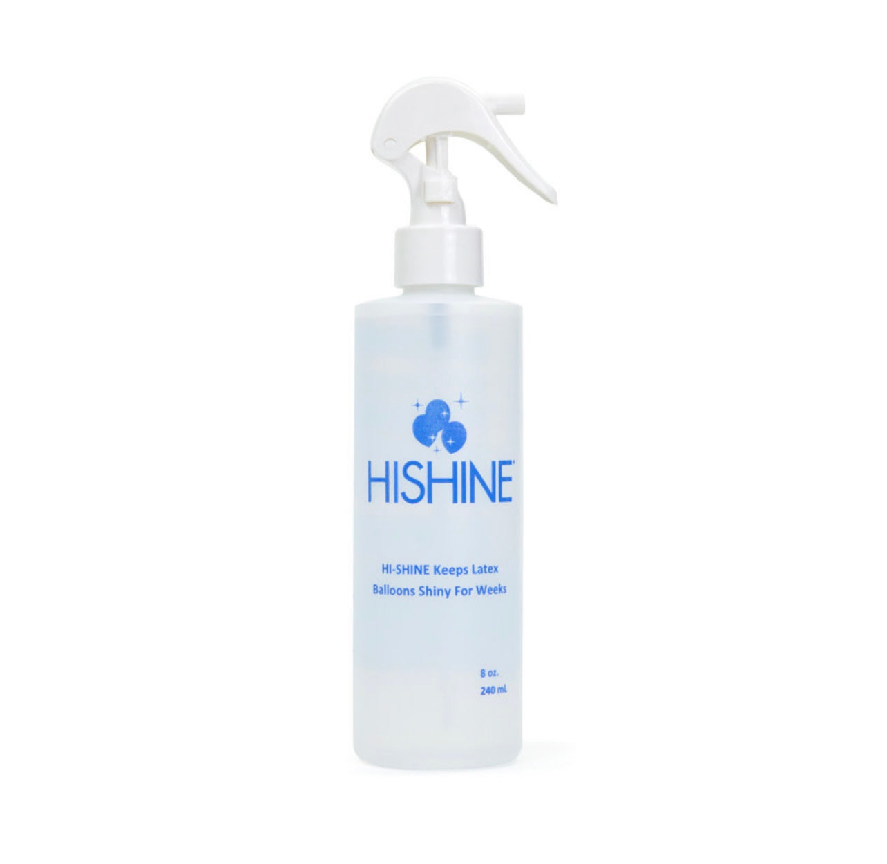 Hi-Shine 8 oz. BOTTLE WITH SPRAYER No Returns Hi Shine Keeps Latex Balloons Shiny For Weddings