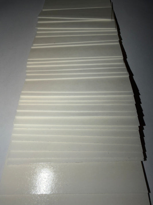 30 (strips pieces) ProTape UGlu Balloon Dashes 1" X 3" 30 Strip Pieces Final Sales High-Quality Adhesive Strips for Party Decorations