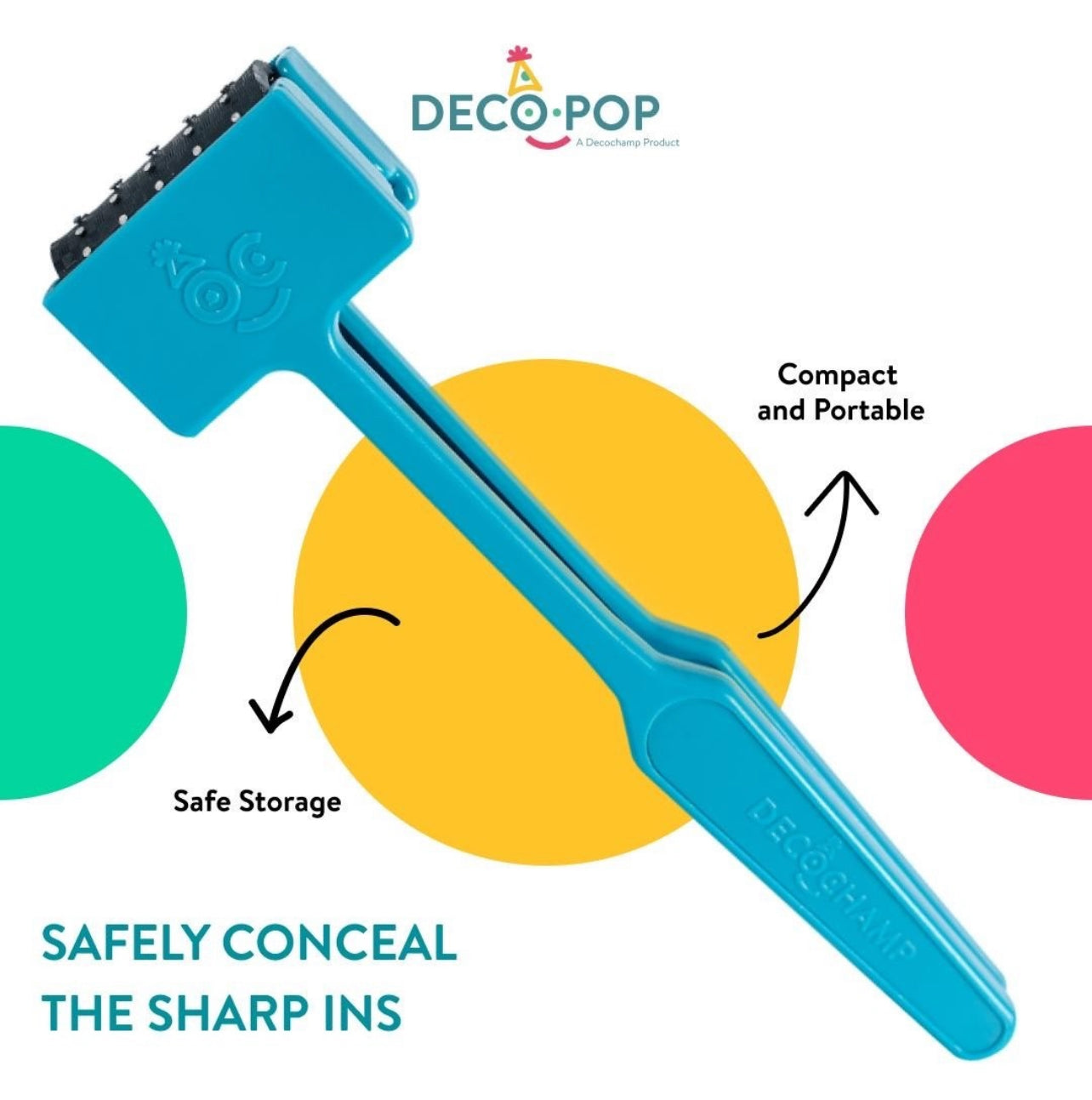 Deco Pop Deco Popper Tool Balloon (No Returns) Original Turquoise