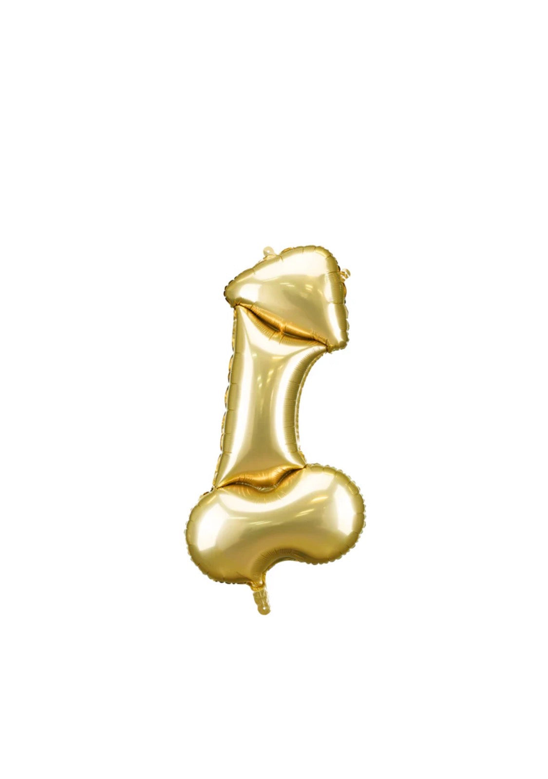 Penis Gold Foil Balloon 44 in. PartyDeco USA (Rated R)