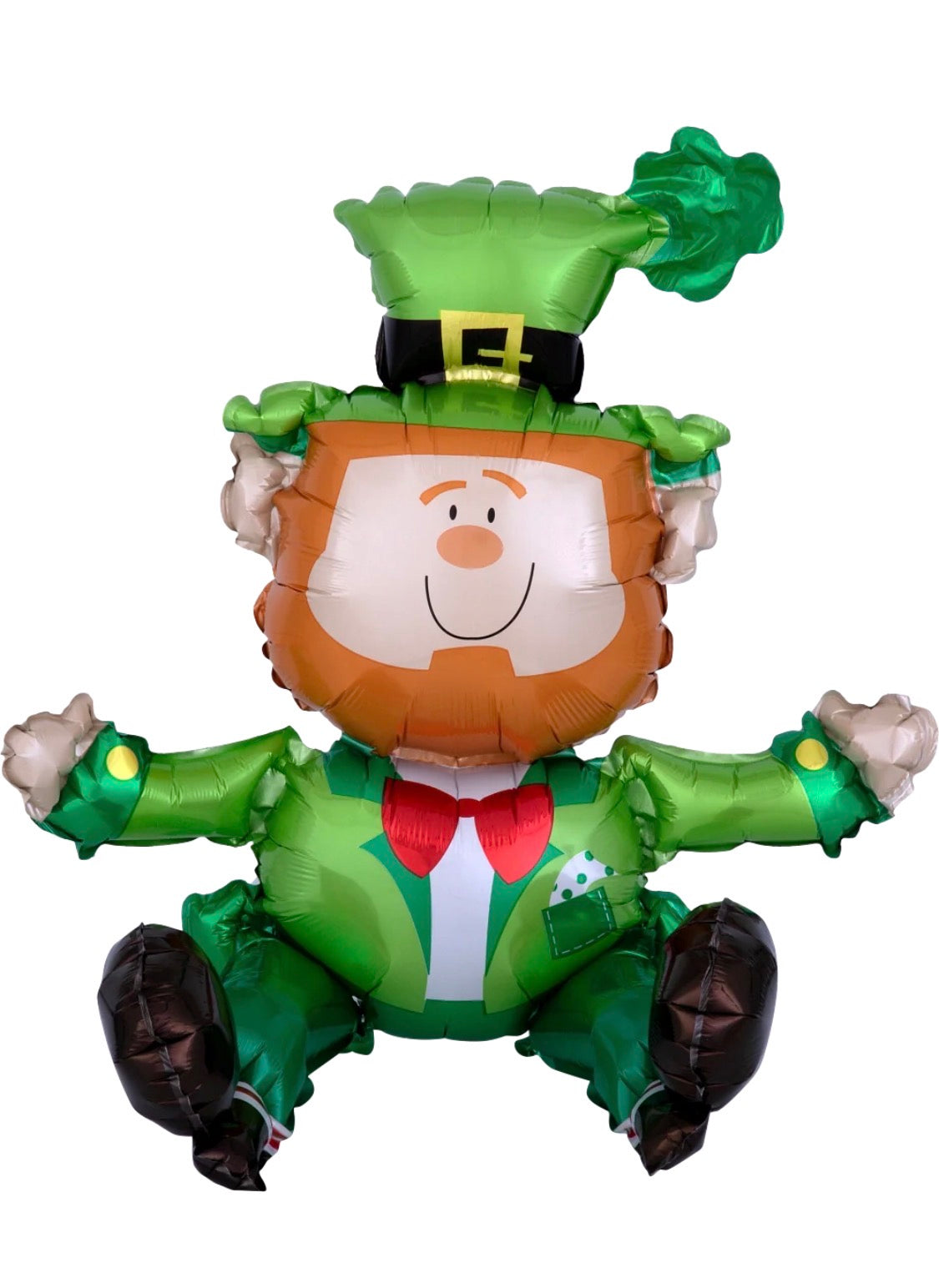 St. Patrick's Day - 22-inch sitting Balloon aluminum foil Anagram balloon, multicolor