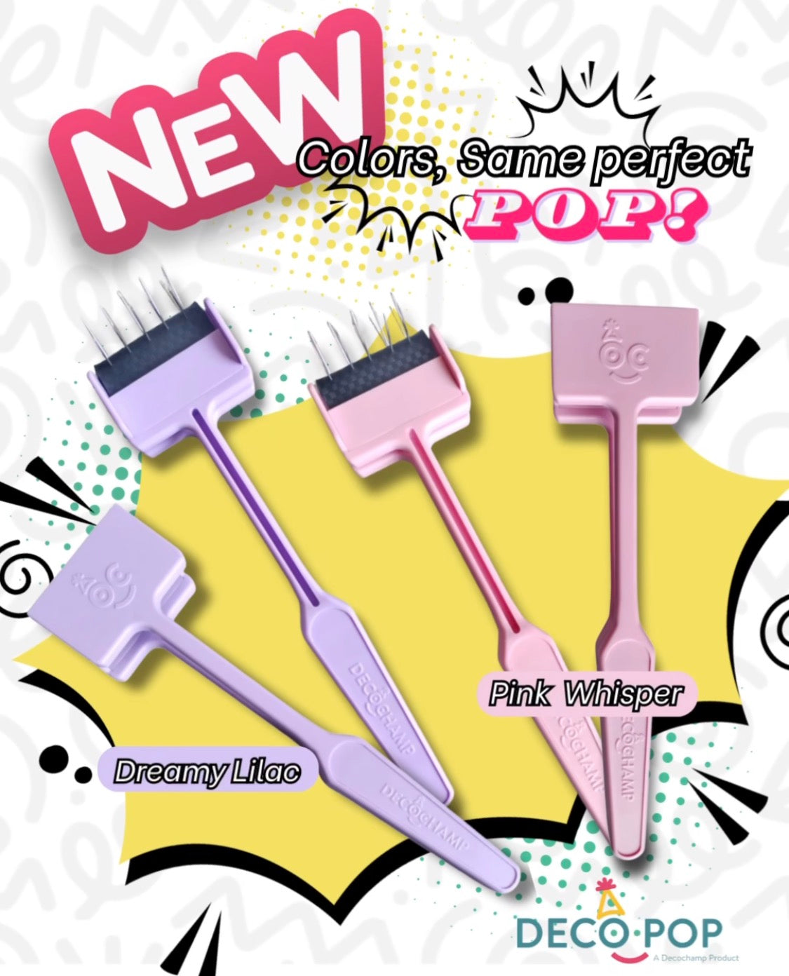 DECO POP- Pink Whisper By DecoChamp ( No Returns)